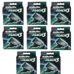 Gillette Mach3 Refill Razor Blade for Men, 64 Cartridges